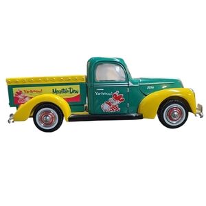 1940 Ford Truck Mountain Dew Delivery Die Cast Truck, 7.5 Inch